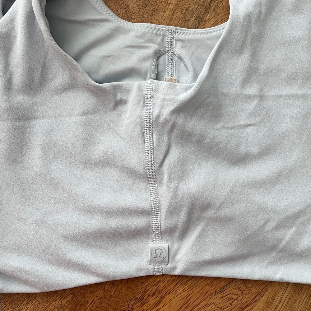 Lululemon Bend This Scoop and Square Bra - L/XL - Light Blue - Picture 3 of 4